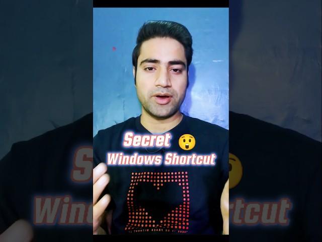 Secret Useful Windows Shortcut  #shorts