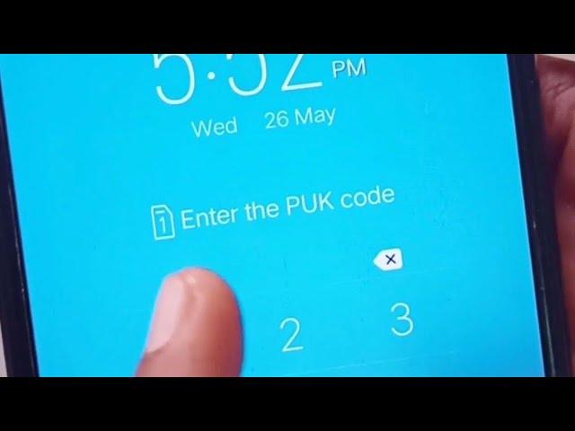 PUK code kaise khole / How To Unlock Sim PUK Code || #Shorts