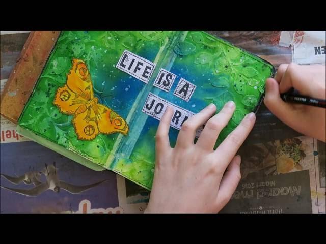 Art journal - Life is a journey