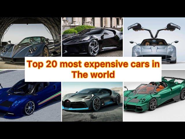 Top 20 | Most Expensive Cars in the world | Latest | 2024 | HDB TV