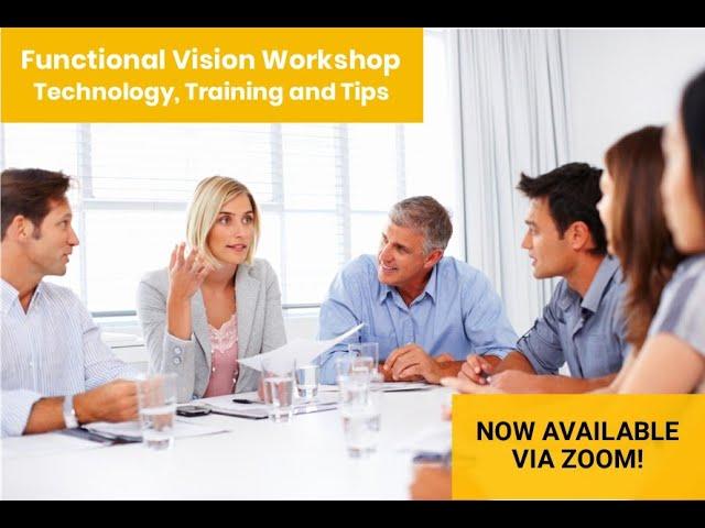 Functional Vision Workshop for Retirement Community