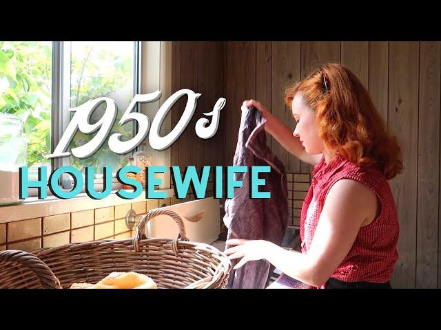 Day in the Life of a 1950s Housewife | Spring Edition