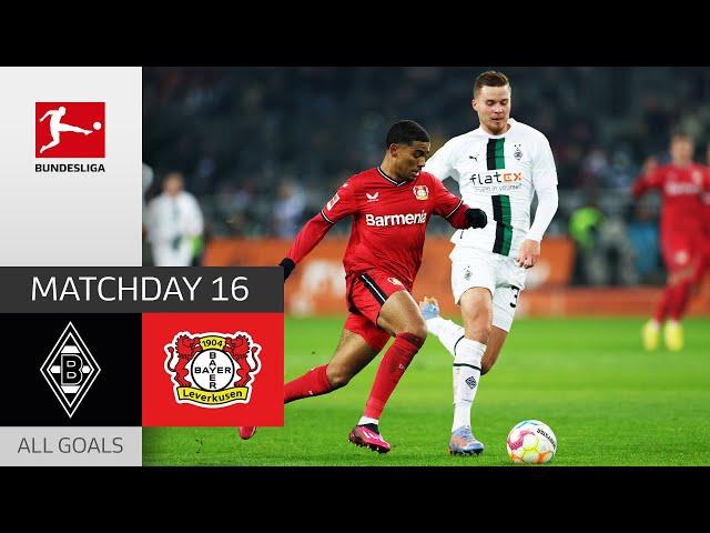 Close Win For Leverkusen | Borussia M'gladbach - Bayer 04 Leverkusen 2-3 | All Goals | Bundesliga