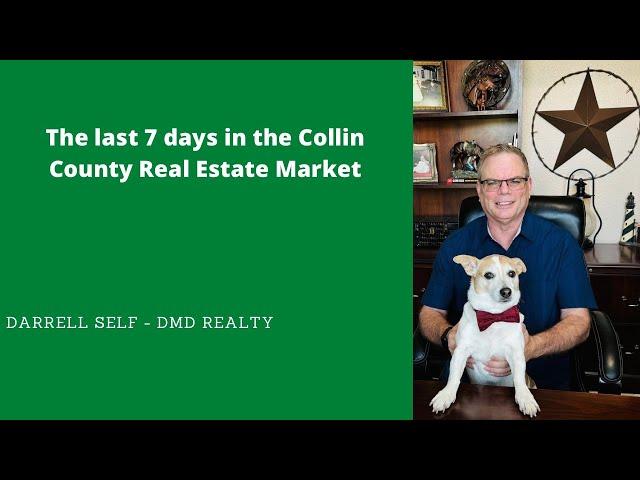 The Latest update for the Collin County Texas Real Estate market 12212024