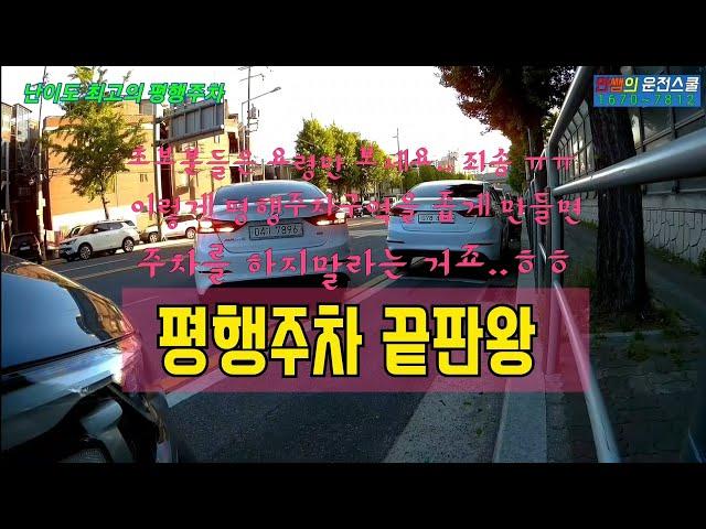 (주차의달인)   평행주차 끝판왕 최악의 평행주차