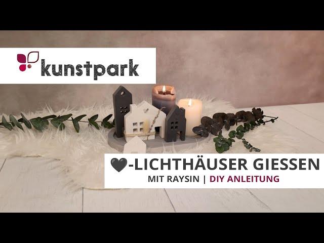 -Lichthäuser gießen mit Raysin - DIY Anleitung