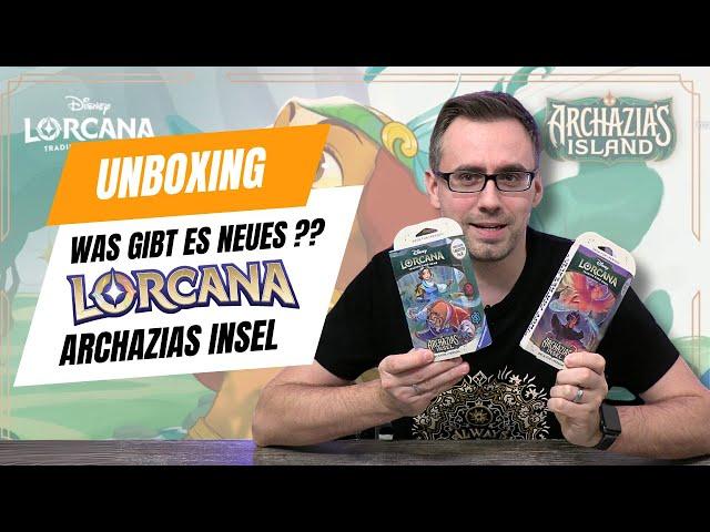 #Unboxing - Lorcana Starter Sets Archazia's Isle (Set 7) | What's new? Check it out!