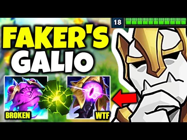 I PLAYED FAKER'S HISTORIC GALIO BUILD! (AND IT'S 100% BROKEN) - EPISODE 60