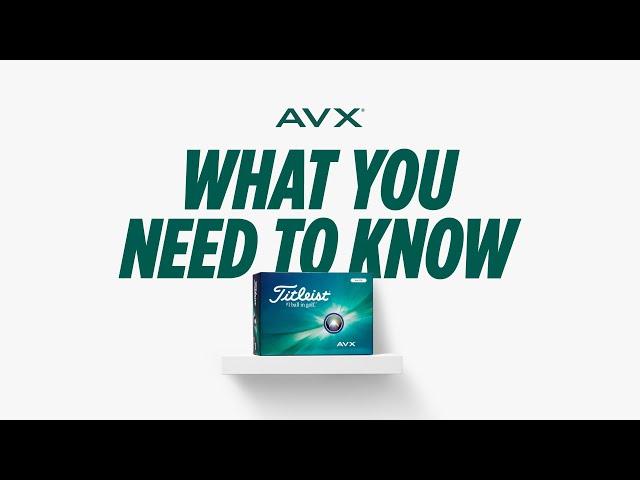 What You Need to Know About the New Titleist AVX