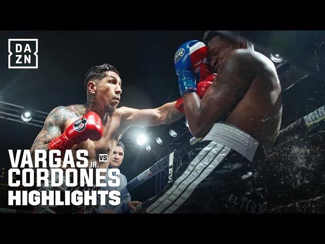 FERNANDO VARGAS JR VS JUAN CARLOS CORDONES | FIGHT HIGHLIGHTS