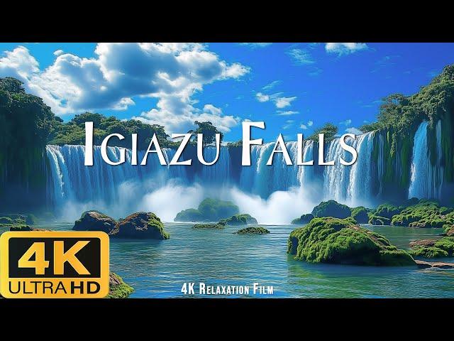 IGUAZU 4K ULTRA HD (60fps) • Power of Waterfalls and Inspiring Music