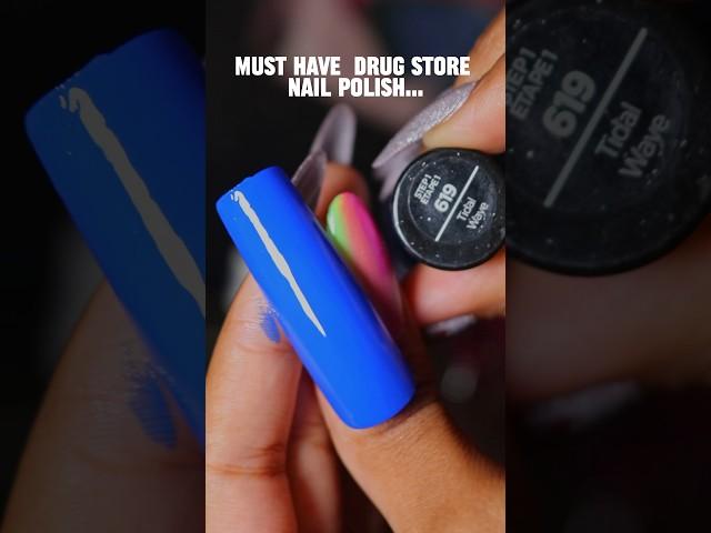 MUST HAVE DRUG STORE NAIL POLISH : 619 TIDAL WAVE SALLY HENSEN #nailart #nailpolish