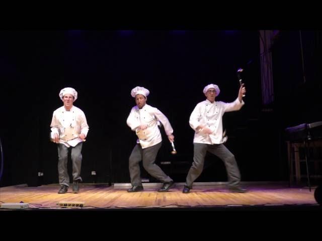 3Chefs      Trio comedy Clown