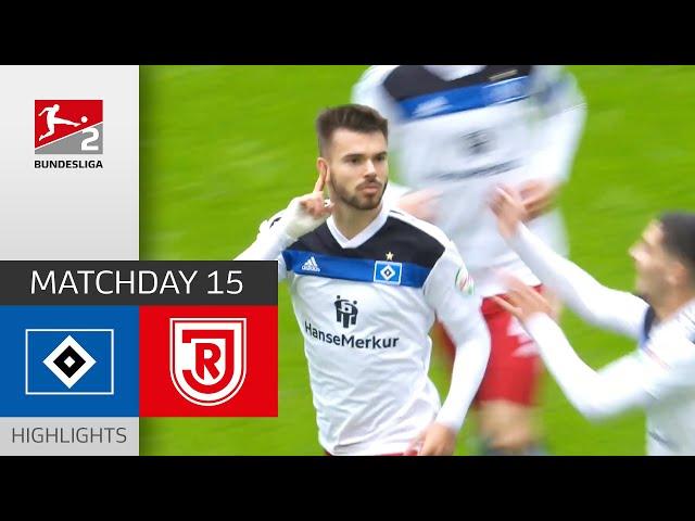 HSV Comes From Behind For 3-1 Win! | HSV - Jahn Regensburg 3:1 | All Goals | MD 15 –  Buli 2 - 22/23