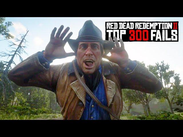 TOP 300 FUNNY MOMENTS in Red Dead Redemption 2