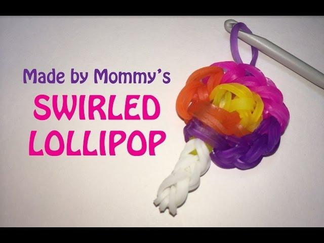 Swirled Lollipop Candy Charm Without the Rainbow Loom