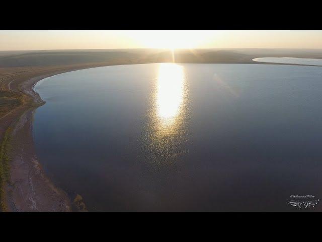 Bird's-eye View of Tylihul Estuary. Odessa region.