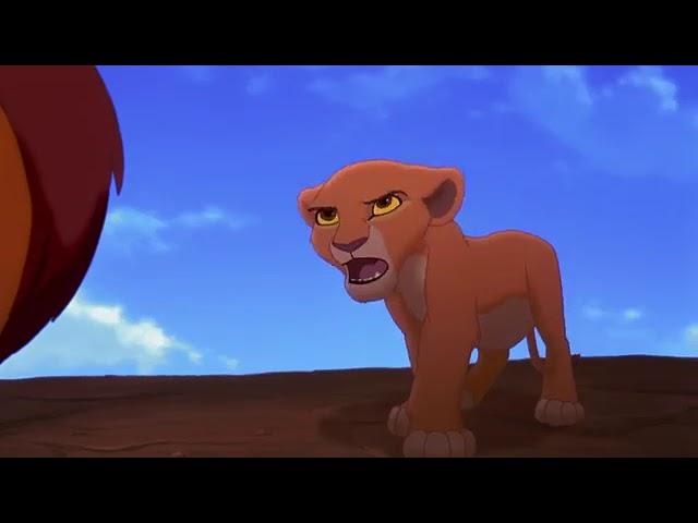 Король лев 2: Гордость Симбы. Начало фильма. Маленькая Киара идет на прогулку