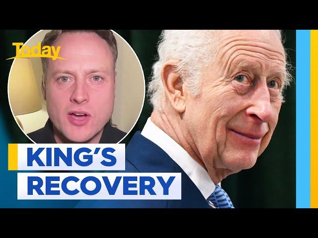 Positive sign in King Charles’ cancer recovery | Today Show Australia