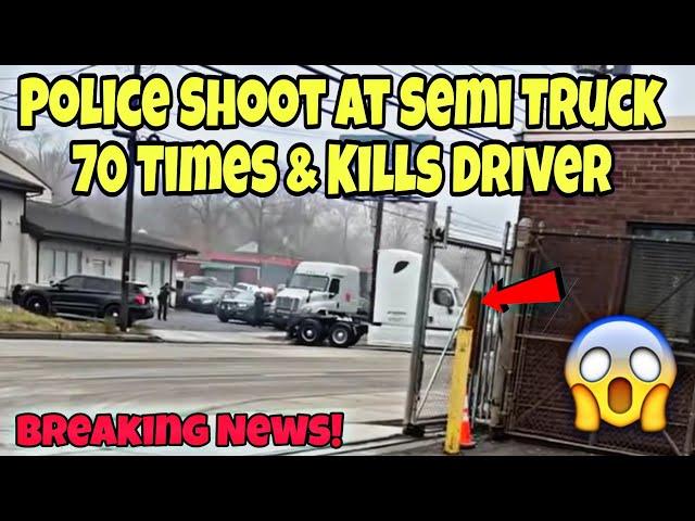 Breaking News! Police Stop Semi Truck At All Costs 