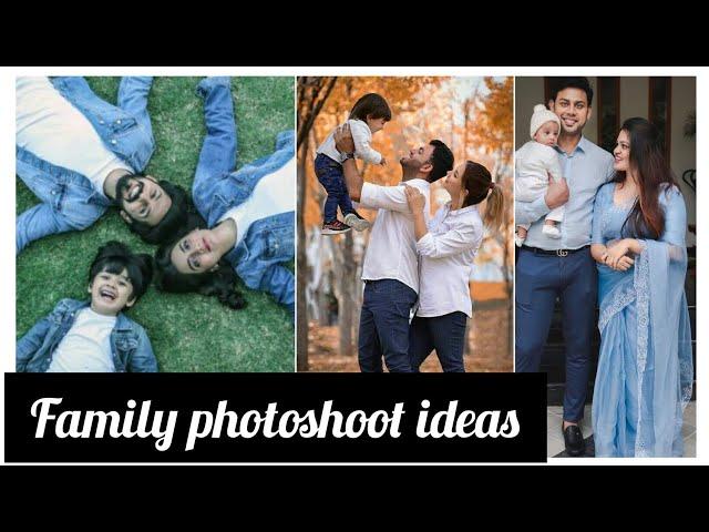 family photoshoot ideas//photo poses with family