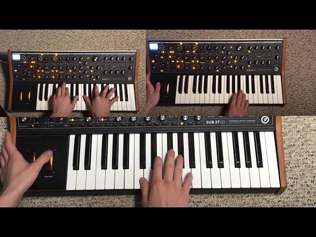 Analog Synth Trap w Moog Sub 37