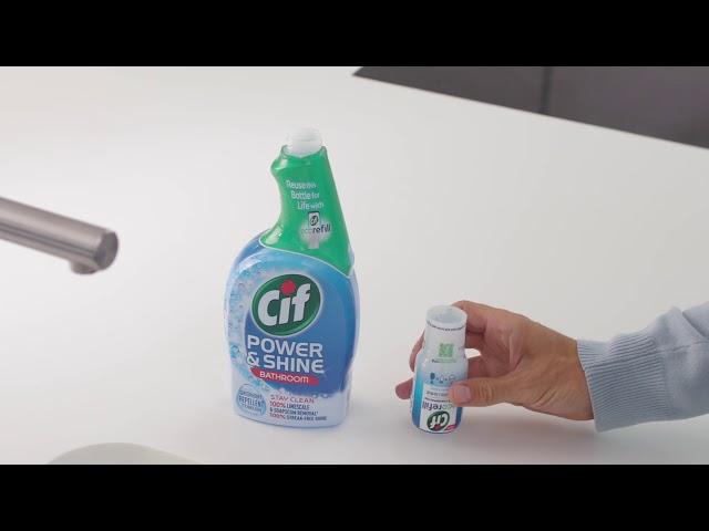 How to use the Cif ecorefill Bathroom