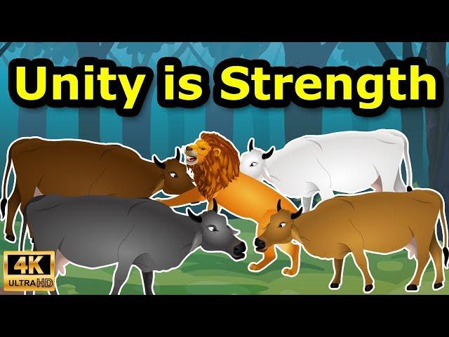 Unity is Strength - English Animated Stories For Kids - Cartoons for Kids - Bedtime Stories