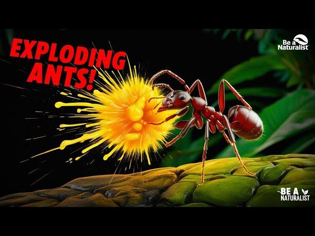 Exploding Ants: Nature's Tiny Time Bombs! 