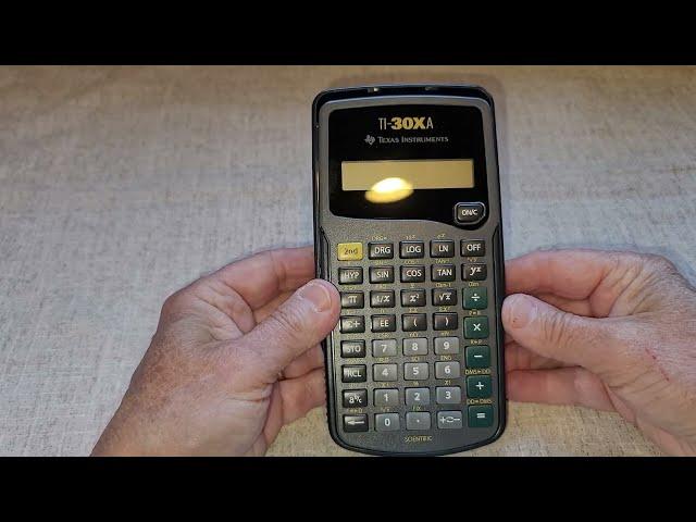 Texas Instruments Calculator 30XA Review