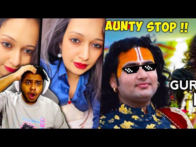 GURU JI vs AUNTY JI GONE WRONG !! BEST Moments in MEME PUBG Mobile