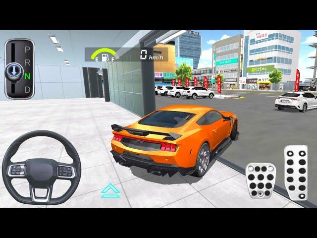 Stealing Mustang Car New Showroom Funny Driver - 3D Driving Class Game - Android Gameplay 4K 60FPS