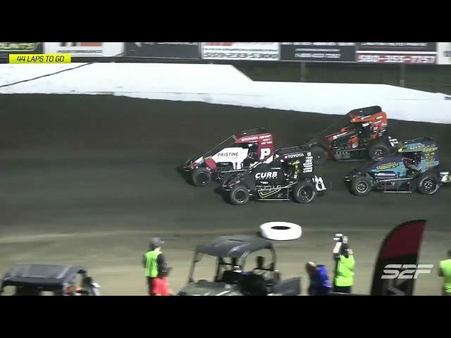 10.10 POWRi National & West Midget League Sooner State 55 | Highlights