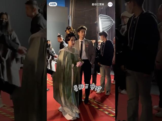 Yang Zi and Li Xian#yangzi #lixian #flourishedpeony #weibo #weibonight