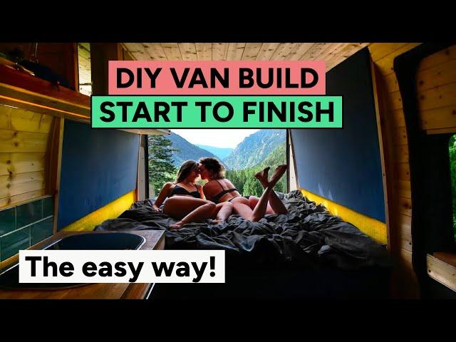 HOW-TO CONVERT A VAN  |  Full DIY Process in 21 Days