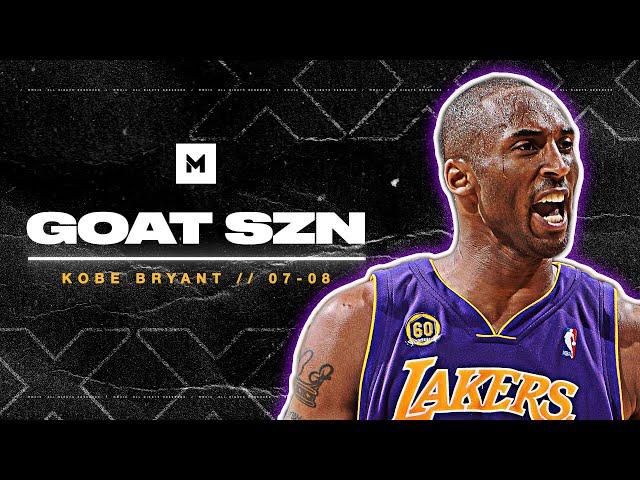 Kobe Bryant 07-08 Season Highlights - MVP Mamba! | GOAT SZN