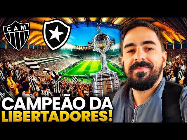 BOTAFOGO 3x1 ATLÉTICO MG - FUI na FINAL HISTÓRIA da LIBERTADORES do Botafogo em Buenos Aires