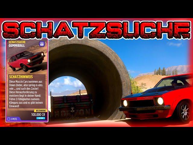 Känguru Fähigkeiten? FH5 Die Schatzsuche Gumiball  Forza Horizon 5 Guide Serie 34 #schatzsuche