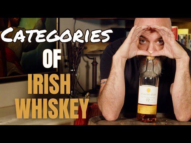 Categories of Irish Whiskey - Yellow Spot 12yr Pot Still Irish Whiskey