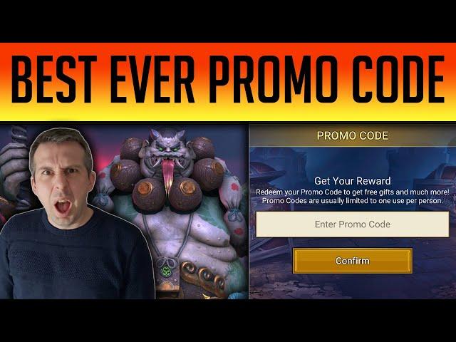 NEW PROMO CODE BEST EVER NEW PLAYER EPIC PROMO CODE! | Raid: Shadow Legends