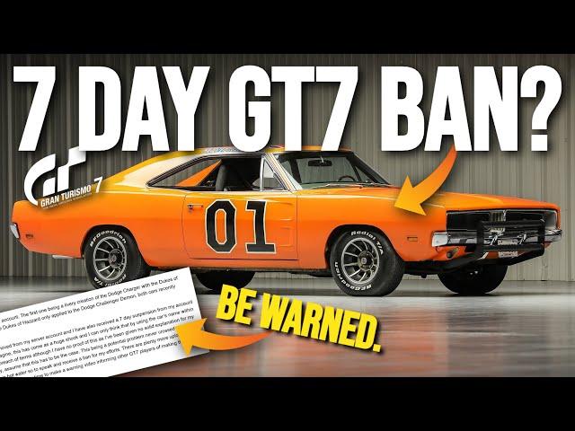 7 Day BAN For Sharing This Livery in GT7? | Be Aware, and be Informed | Gran Turismo 7