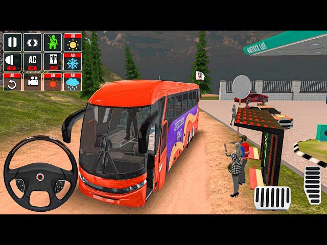 Coach Bus Games: Bus Simulator | Offroad Bus Driving Game 3D | Mobile GamePlay