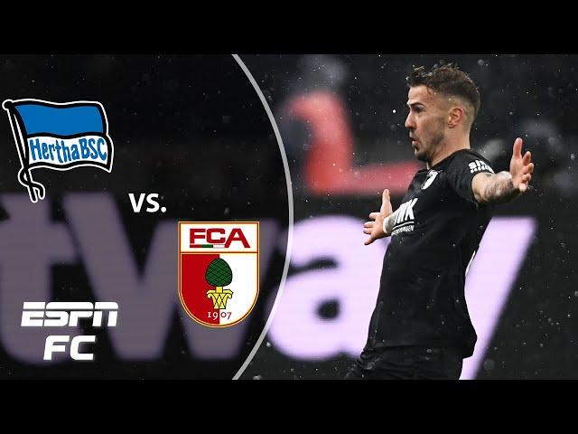 Defensive HOWLER & 97th-minute equalizer as Hertha Berlin and Augsburg draw | Bundesliga Highlights