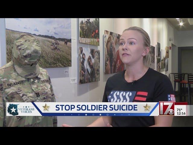 Veterans Voices: NC artist makes suicide prevention her mission