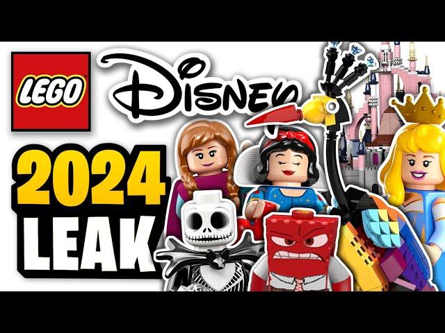 LEGO Disney 2024 Set Leaks - Inside Out 2, Sleeping Beauty Castle, KEVIN & MORE!