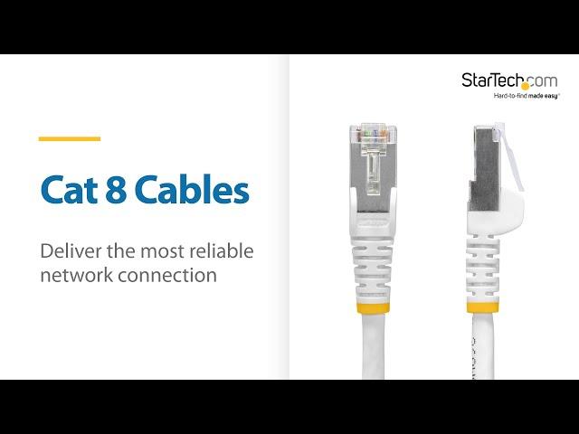 Connect a 25G/40G network using Cat8 Cables | StarTech.com