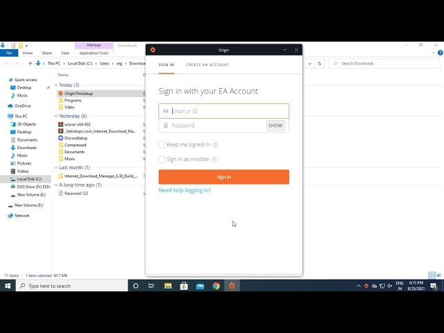 Fix Can't Install Origin | Windows 10