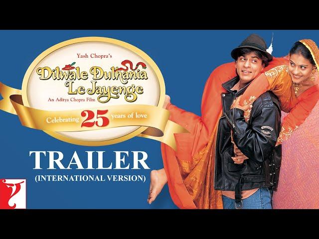 Dilwale Dulhania Le Jayenge | Trailer | Shah Rukh Khan, Kajol | DDLJ International Trailer