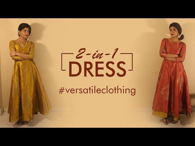 2 IN 1 DRESS| Buy Versatile Clothes| Wedding Season Special | Aditi Sharma Vlog