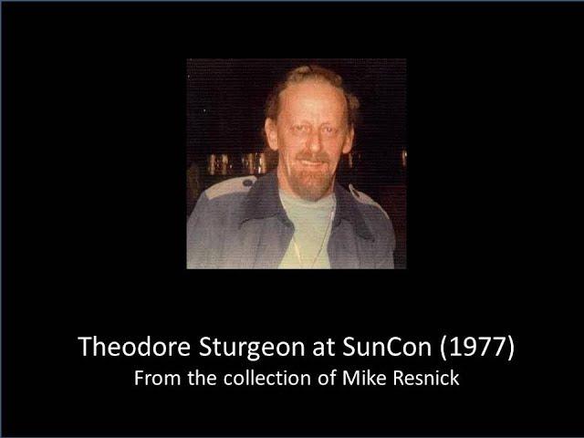 Lunacon 15 (1972) - Theodore Sturgeon Guest of Honor speech